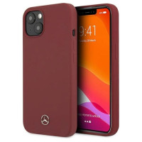 Mercedes MEHCP13MSILRE iPhone 13 6,1" czerwony/red hardcase Silicone Line