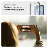 Spigen ALM Glas.tR tempered glass for Samsung Galaxy S21 FE - 2 pcs.