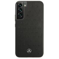 Mercedes MEHCS22MPSQBK S22+ S906 czarny/black hardcase Leather Stars Pattern