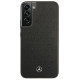 Mercedes MEHCS22MPSQBK S22+ S906 czarny/black hardcase Leather Stars Pattern