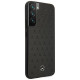 Mercedes MEHCS22MPSQBK S22+ S906 czarny/black hardcase Leather Stars Pattern