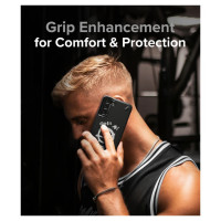Ringke Onyx Design Durable TPU Cover for Samsung Galaxy S22 + (S22 Plus) black (Graffiti) ()