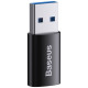 Baseus Ingenuity Series Mini USB 3.1 OTG to USB Type C adapter black (ZJJQ000101)