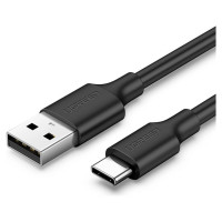 Ugreen US287 60114 USB-A / USB-C 3A cable 0.25m - black