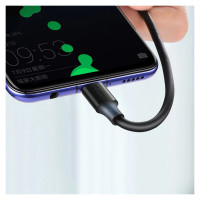 Ugreen US287 60114 USB-A / USB-C 3A cable 0.25m - black