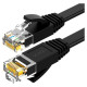 Ugreen NW102 50179 Flat LAN Ethernet Cat. 6 Network Cable 12m - Black