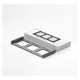 Sonoff triple mounting frame for the installation of M5-80 wall switches