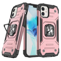 Wozinsky Ring Armor case for iPhone 14 armored cover magnetic holder gold ring