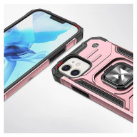 Wozinsky Ring Armor case for iPhone 14 armored cover magnetic holder gold ring