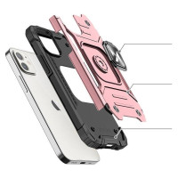 Wozinsky Ring Armor case for iPhone 14 armored cover magnetic holder gold ring