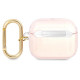 Guess GUA3HHTSP AirPods 3 cover pink/pink Strap Collection