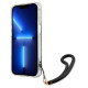 Guess GUHCP13LHFLSB iPhone 13 Pro / 13 6.1" blue/blue hardcase Flower Strap
