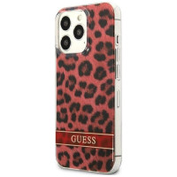 Guess GUHCP13LHSLEOR iPhone 13 Pro / 13 6.1" red/red hardcase Leopard