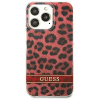Guess GUHCP13LHSLEOR iPhone 13 Pro / 13 6.1" red/red hardcase Leopard