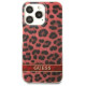 Guess GUHCP13LHSLEOR iPhone 13 Pro / 13 6.1" red/red hardcase Leopard