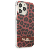 Guess GUHCP13LHSLEOR iPhone 13 Pro / 13 6.1" red/red hardcase Leopard