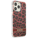 Guess GUHCP13LHSLEOR iPhone 13 Pro / 13 6.1" red/red hardcase Leopard