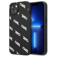 Karl Lagerfeld KLHCP13SPULMBK3 iPhone 13 mini 5,4" hardcase czarny/black Allover