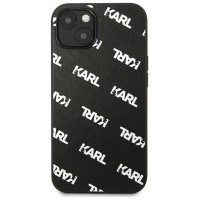 Karl Lagerfeld KLHCP13SPULMBK3 iPhone 13 mini 5,4" hardcase czarny/black Allover