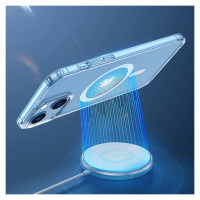 Dux Ducis Clin magnetic case for iPhone 14 Plus compatible with MagSafe transparent