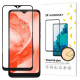 Wozinsky super durable Full Glue tempered glass full screen with Case Friendly TCL 205 black frame