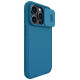 Nillkin CamShield Pro Case iPhone 14 Pro Armored Cover Camera Protector Blue