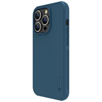 Nillkin Super Frosted Shield Pro case for iPhone 14 Pro back cover blue