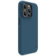 Nillkin Super Frosted Shield Pro case for iPhone 14 Pro back cover blue