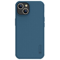 Nillkin Super Frosted Shield Pro case for iPhone 14 Plus back cover blue