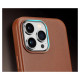 Dux Ducis Naples case iPhone 14 Pro Max magnetic leather MagSafe cover brown