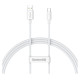 Baseus Superior Series SUPERVOOC USB-A to USB-C 65W 1m cable white
