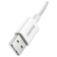 Baseus Superior Series SUPERVOOC USB-A to USB-C 65W 1m cable white