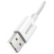 Baseus Superior Series SUPERVOOC USB-A to USB-C 65W 1m cable white