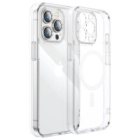 Joyroom 14D Magnetic Case Magnetic Case for iPhone 14 Plus Compatible with MagSafe transparent (JR-14D7)