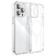 Joyroom 14D Magnetic Case Magnetic Case for iPhone 14 Plus Compatible with MagSafe transparent (JR-14D7)