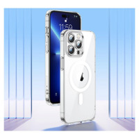 Joyroom 14D Magnetic Case Magnetic Case for iPhone 14 Plus Compatible with MagSafe transparent (JR-14D7)