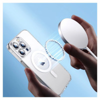 Joyroom 14D Magnetic Case Magnetic Case for iPhone 14 Plus Compatible with MagSafe transparent (JR-14D7)