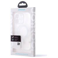 Joyroom 14D Magnetic Case Magnetic Case for iPhone 14 Plus Compatible with MagSafe transparent (JR-14D7)