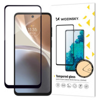 Wozinsky Full Glue Tempered Glass Tempered Glass For Motorola Moto G32 9H Full Screen Protector With Black Frame