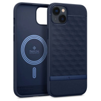 Spigen Caseology Parallax Mag Case with MagSafe for iPhone 14 Plus - Navy