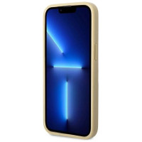 Guess GUHCP14LHGGSHD iPhone 14 Pro 6,1" złoty/gold hard case Glitter Script