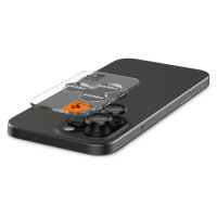 Spigen Glas.tR EZ Fit Optik Camera Protector for iPhone 14 Pro / Pro Max / 15 Pro / Pro Max / 16 Pro / Pro Max - Black 2 pcs.