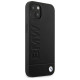BMW Case BMW BMHCP14MSLLBK iPhone 14 Plus 6.7 "black / black Leather Stamp