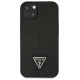 Guess GUHCP13SPSATLK iPhone 13 mini 5,4 "black / black hardcase SaffianoTriangle Logo