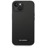 Karl Lagerfeld KLHMP14MSLMP1K iPhone 14 Plus 6.7 "hardcase black / black Silicone Plaque Magsafe