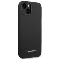 Karl Lagerfeld KLHMP14MSLMP1K iPhone 14 Plus 6.7 "hardcase black / black Silicone Plaque Magsafe
