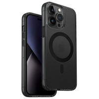 Uniq LifePro Xtreme Magclick Charging case for iPhone 14 Pro Max - gray and black