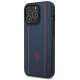 U.s. Polo Assn. US Polo USHCP14LPFAV iPhone 14 Pro 6.1" navy/navy blue Leather Stitch