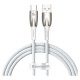 Baseus Glimmer Series fast charging cable USB-A - USB-C 100W 480Mbps 1m white