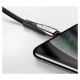 Joyroom Sharp Series S-M411 USB-A / Lightning 3A Cable 1.2m with Charging Indicator - Black